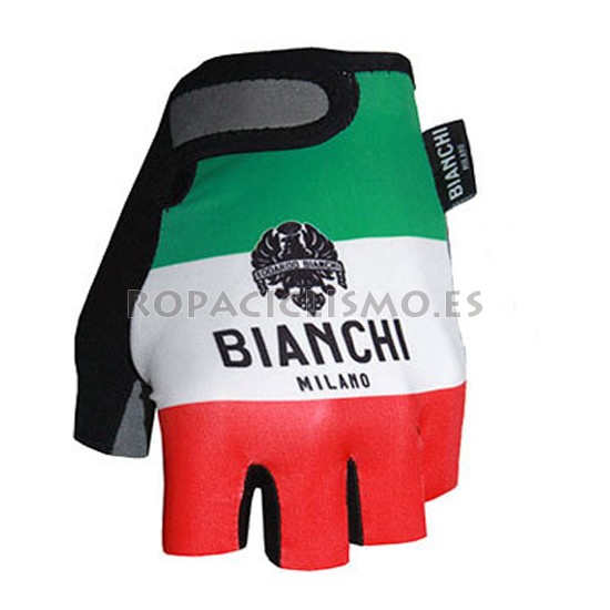 Bianchi Milano Ter Italia Guantes Cortos